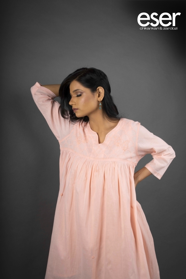 Rose Bud Jaal Dress | Eser