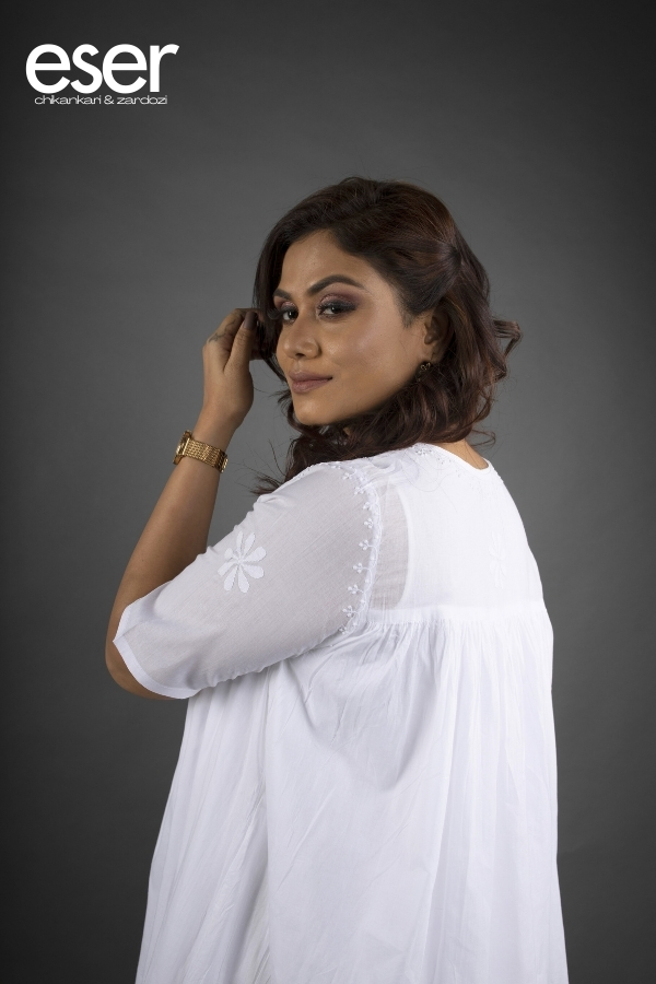 White Flower Dress | Eser